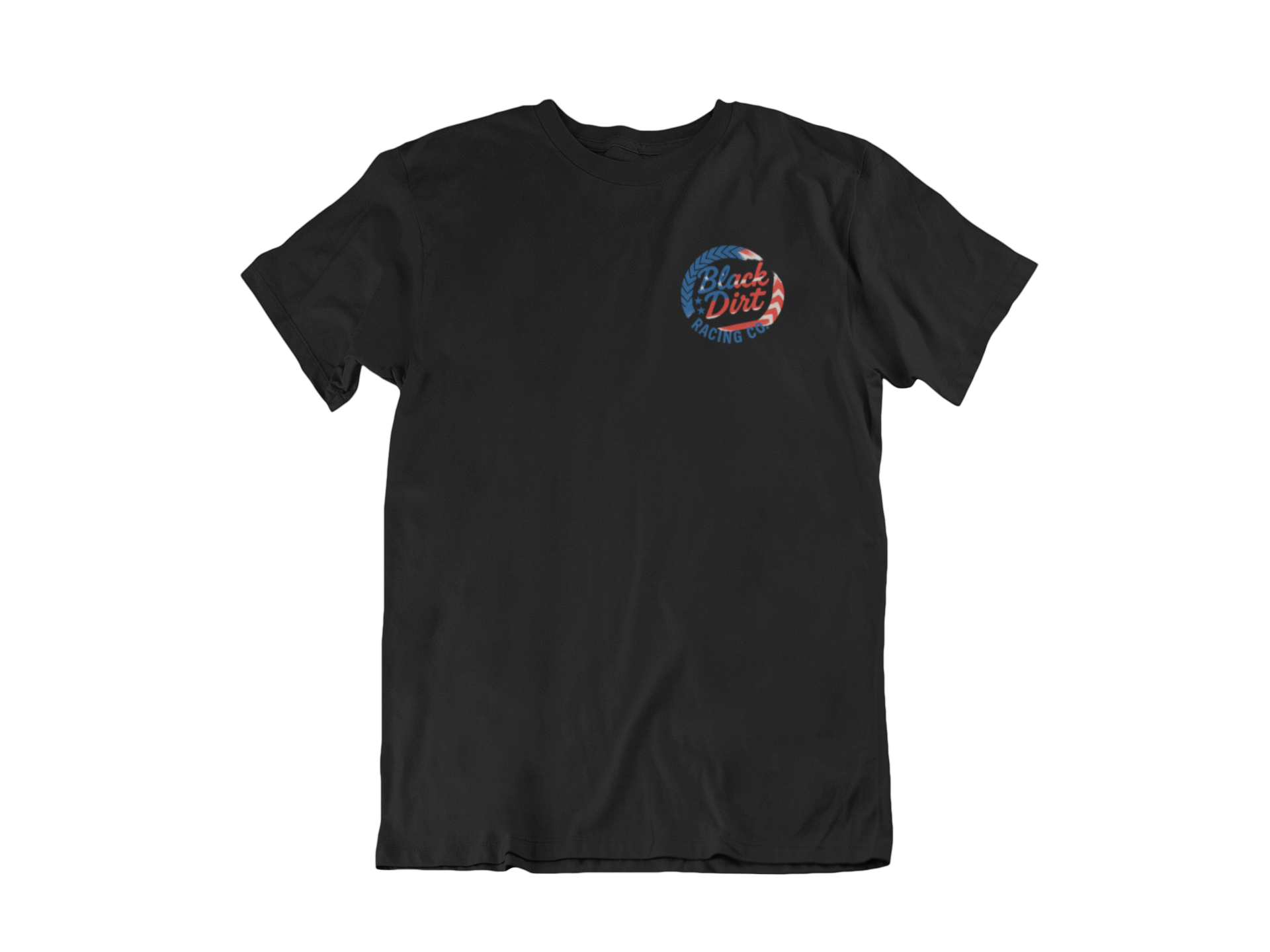 Stars and Stripes Black Dirt Skull